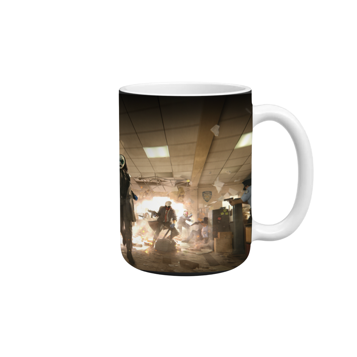 Boys in Blue Mug