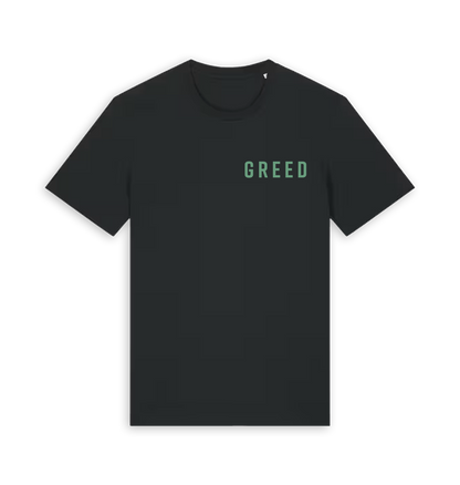Black Printed T-shirt Front