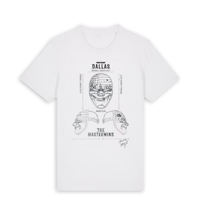 White Printed T-shirt Front